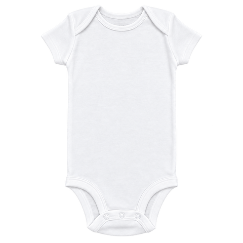 Carters white bodysuit front