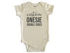 Custom Short Sleeve Onesie