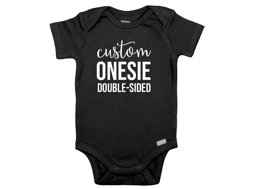 Custom Short Sleeve Onesie