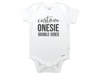 Custom Short Sleeve Onesie