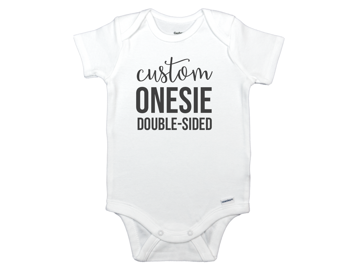 Custom Short Sleeve Onesie