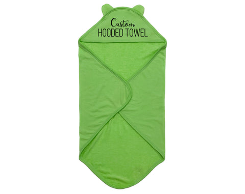 Custom Hooded Towel